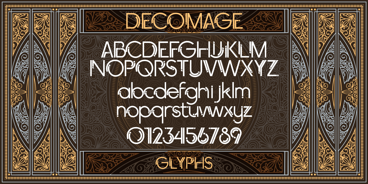 Example font HS Decomage #6